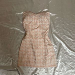 Chic Barbie Heart Tube Dress