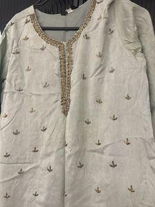Embellished Kurta sharara set