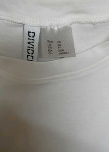 H&amp;M white tshirt