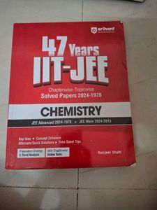 Arihant 47 Years IIT-JEE Chemistry Solved Papers