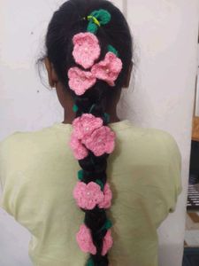 Handmade Flower crochet paranda