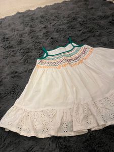 Hand Smocked and  handmade Sundress