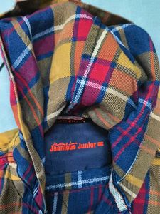Unique Plaid Button-Down Shirt ✨🎁
