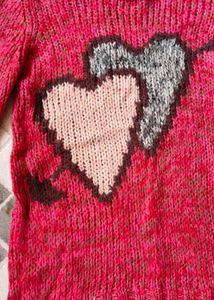🫶Red Heart Sweater