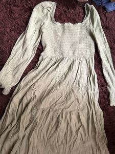 Urbanic Sage Green Maxi/ Long  Dress Brand New