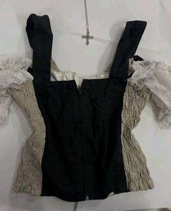 Vintage Style Corset Top