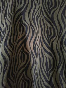 Olive Green Zebra Print Sweatshirt 💚