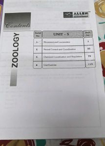 Zoology class 11 ALLEN modules for NEET 📘