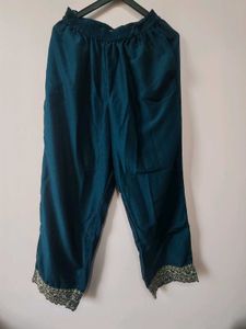Embroidered Teal Kurta