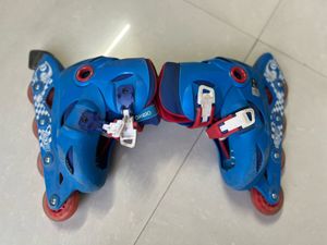 Blue Oxelo Inline Skates