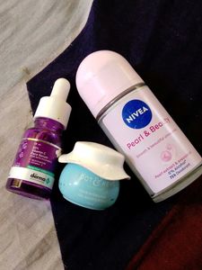 get 2 empty goodies and half Nivea roll on