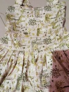 Cute Girls Smocked Dress