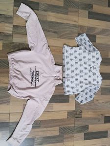 Cute Crop Top Set