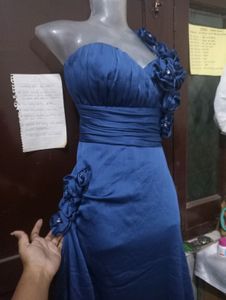 Blue Beautiful Customised Gown