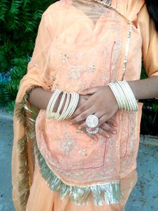 Navratri maha sale live Elegant Rajputi poshak