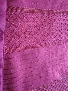 Maroon Striped Kurta