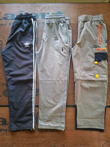 3 combo Men's Activewear Pants Bundle