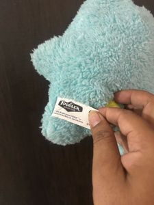 Fuggler 12”, light blue Rabid Rabbit plush funny