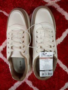 Men Casual White Platform Sneakers