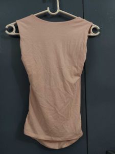 Pink Backless Top