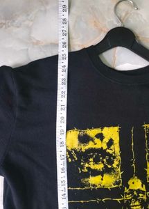 Black "Delusional" Graphic T-Shirt