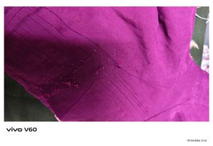 Elegant Purple Blouse with Silver Embellishment