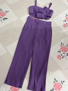 Purple Co Ord Set