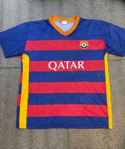 FC Barcelona Qatar Football Jersey