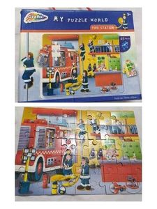 Imported grafix 45 pcs fire station jigsaw puzzle