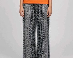 Boho Print Palazzo Pants