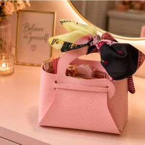 Cute Multicolour Mini Storage Bag 🛍️