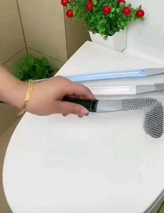 Premium Rubber Toilet Cleaning Brush