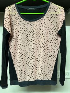 Cute Pink Heart Print Top💕🩷