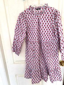 Chic Floral Print Dress