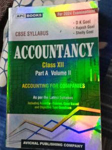 Accountancy Class XII - Part A Vol II