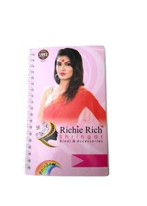 Richie Rich Shringar Bindi & Accessories Notebook