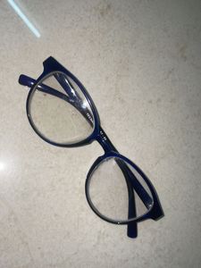 Stylish Blue Round Eyeglasses