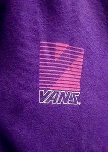 Vans Purple Rugby Shirt