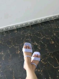 Lavender Slip-On Sandals
