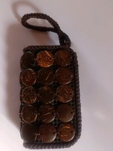 unique shells hand purse