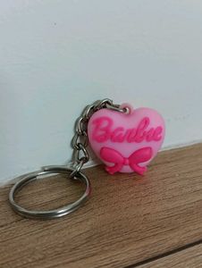 HELLO KITTY &amp; BARBIE KEYCHAIN SET