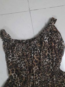 Leopard Print Maxi Dress
