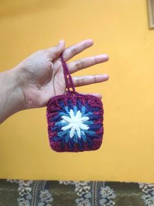 Handmade Crochet Earpod pouch