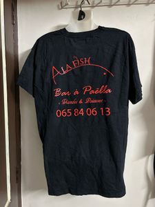 Graphic Print Black T-Shirt