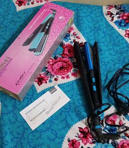 STRAIGHTENER AND CRIMPER 2IN1