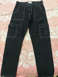 Black Cargo Pants