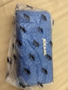 Shiny Blue Snake Print Wallet
