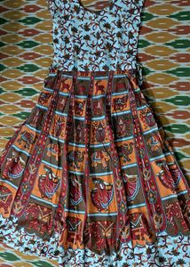 Vintage Print Dress