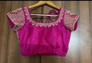 🆕Ready to Wear Heavy Designer Saree &amp; Blouse