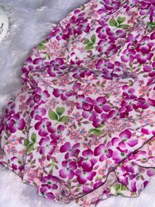 Korean shorts floral